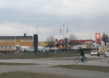 Hallenbergsrondellen Skövde
