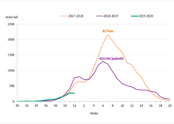 Statistik influensarapport Folkhälsomyndigheten