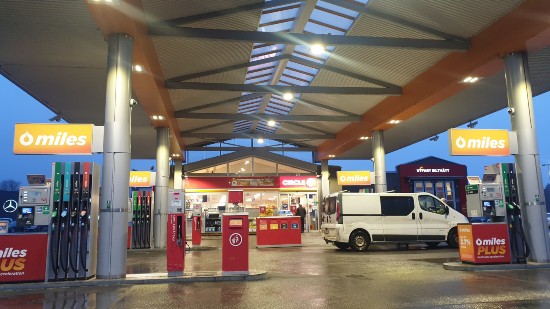CircleK vid Rydsrondellen i Skövde