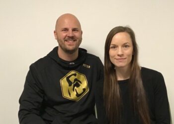 Peter Lundell och Cissi Hagberg