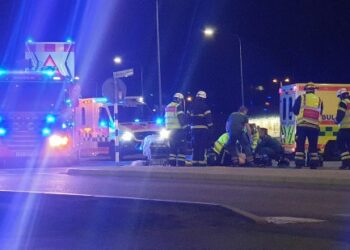 Trafikolycka, Nolhagarondellen i Skövde