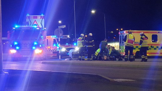 Trafikolycka, Nolhagarondellen i Skövde
