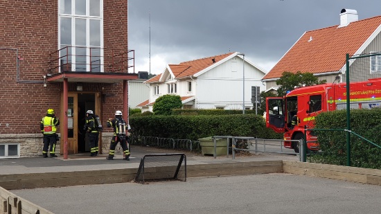 brandlarm, norrmalmskolan i skövde