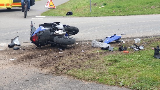 Mopedolycka vid Billingehov i Skövde