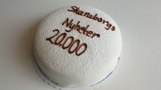 Skaraborgs Nyheter tårta