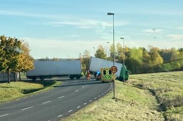 Flera olyckor under förmiddagen