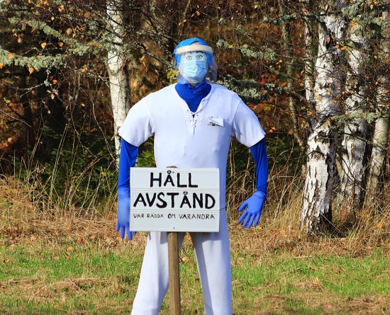 Antal bekräftade fall och inneliggande patienter av Covid-19