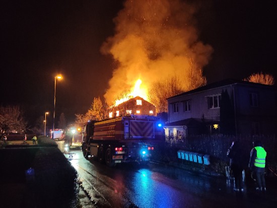 Brand i ödehus, Floby
