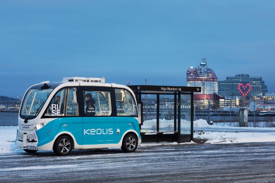 Självkörande buss, Carina Gran