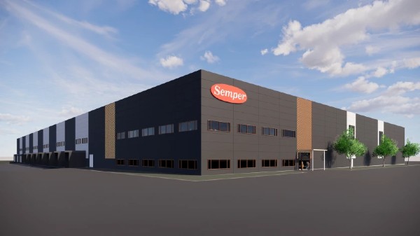 Semper bygger eget logistikcenter i Götene