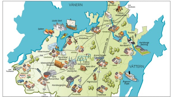 Ny guide till Skaraborg lanseras
