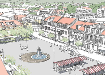 Nu är vinnaren utsedd i projekttävlingen – Falköpings stadskärna