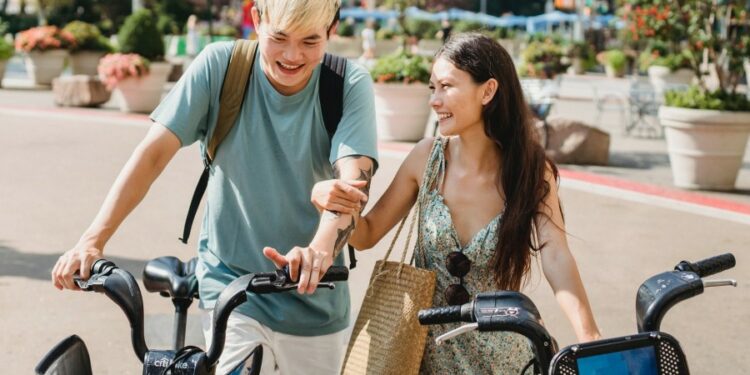Cykel, turist