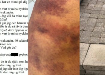 Kastade gatsten och slog flickvän med stålhättesko