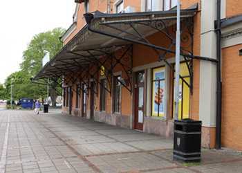 Kameraövervakning vid stationsområdet har fått tillstånd