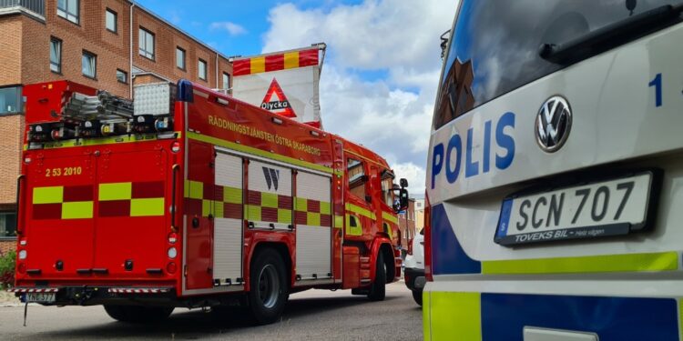 Trafikolycka Storgatan - Skolgatan i Skövde