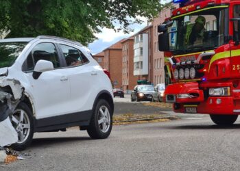 Trafikolycka Storgatan - Skolgatan i Skövde