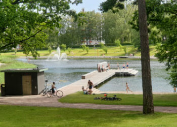 Boulognersjön i Skövde
