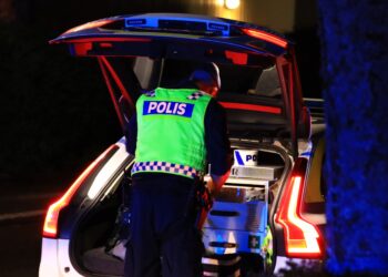 Husrannsakan i garage utanför Vara