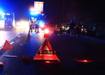Trafikolycka i Lidköping – flera fordon inblandade