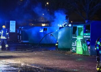 Två bränder i Skara under kort tid