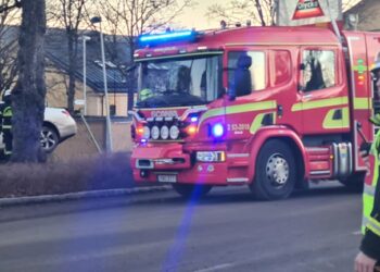 Våldsam krock i Skövde – Misstänkt drograttfylleri