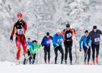 Nationell skidtävling på Billingen den 19-20 februari