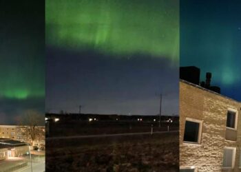 Här är läsarnas egna bilder från norrskenet