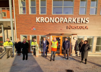 Kronoparkens förskola invigd i Mariestad