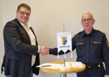 Mariestads kommun och polisen har tecknat ett nytt medborgarlöfte