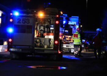 Utryckning till villa i Kvänum – Explosion i köket