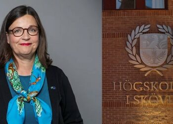 Utbildningsministern besöker Högskolan i Skövde