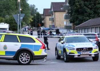 Kvinna död efter våldsbrott i Falköping
