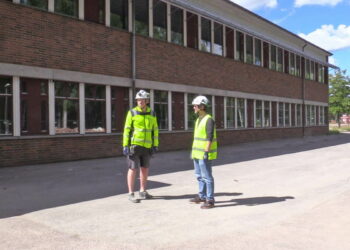 Fågelviksbygget fortskrider som planerat i Tibro