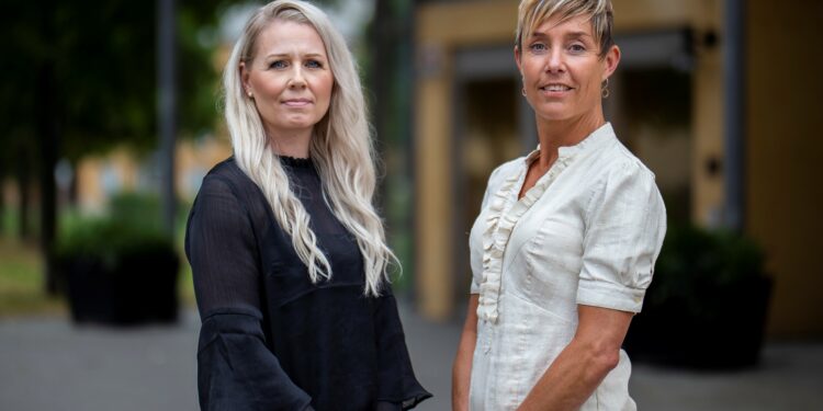 Anna-Karin Pernestig, lektor i biovetenskap, Diana Tilevik, lektor i systembiologi. FOTO: Pressbild
