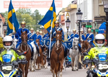 Beridna Högvakten till Lidköping på söndag
