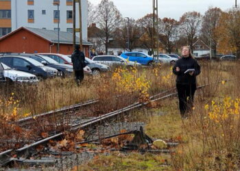 KTH-studenter ger förslag på utveckling av stationsområdet i Tibro