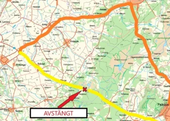 Trasig vägtrumma ska bytas – så leds trafiken om från väg 47