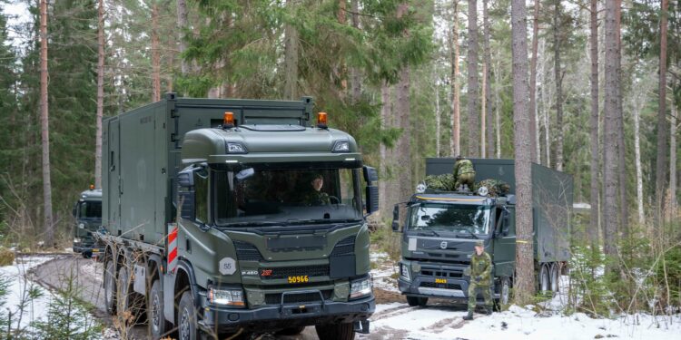 Robin Krüger/Försvarsmakten. Arkivfoto från en tidigare övning.