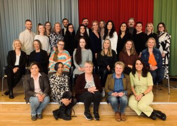 Avslutningsmiddag för  nya specialistsjuksköterskor