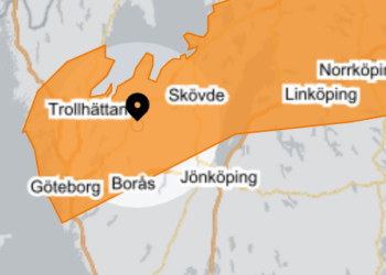 SMHI varnar för kraftigt snöfall