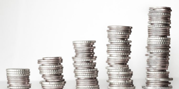 Mynt stockbild