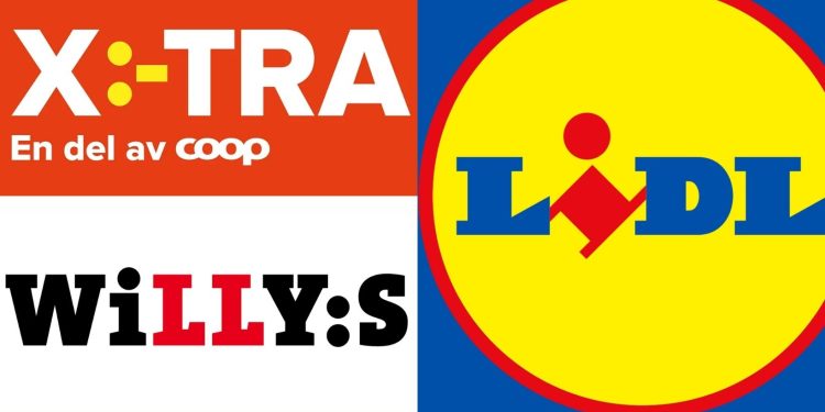 Willys, X:-tra eller Lidl, vem är billigast?