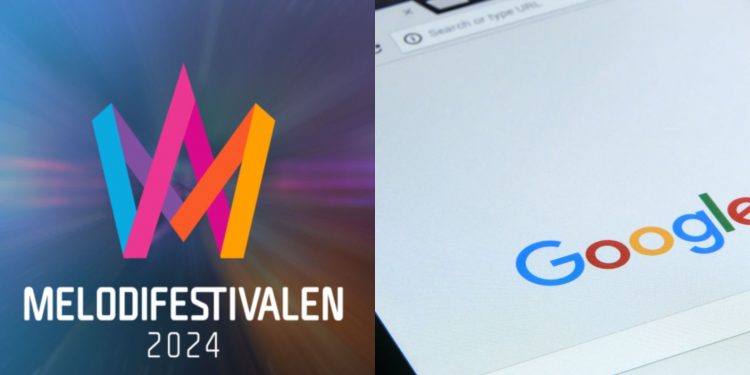 mest googlade artisterna Melodifestivalen 2024