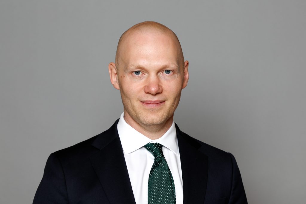 Niklas Wykman, finansmarknadsminister