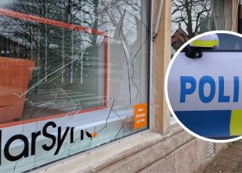 Inbrott hos Optiker – flera glasögon stulna