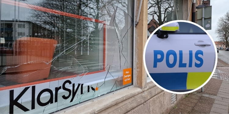 Inbrott hos Optiker – flera glasögon stulna