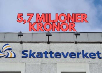 En företagare i Lidköping står inför krav på 5,7 miljoner kronor i skatter.