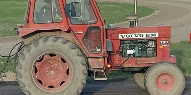 Volvo BM stulen från speedwayklubb