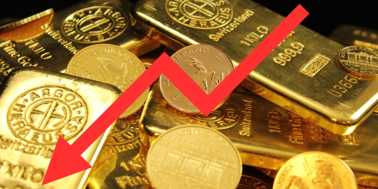 Guld faller kraftigt – kan falla ännu mer